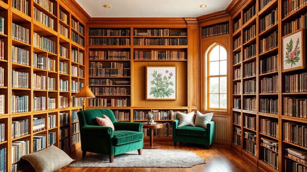 5 idées inspirantes pour une bibliothèque personnalisée chez vous