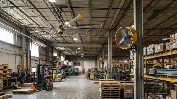 Meilleurs ventilateurs industriels pour une circulation d'air optimale