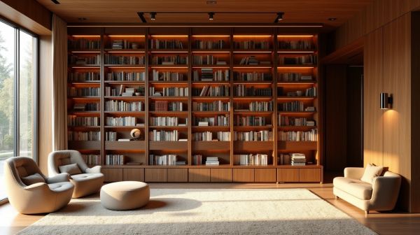 Transformez votre intérieur avec une bibliothèque sur mesure