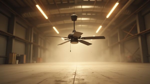 Ventilateur industriel : brasser l'air des grands volumes efficacement