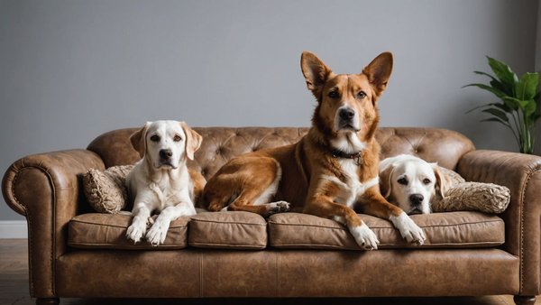 Le meilleur canapé pour chien : confort et style assurés
