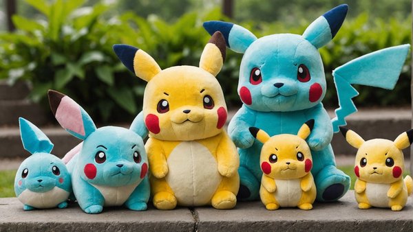Peluches pokémon: compagnons doux et fidèles pour tous